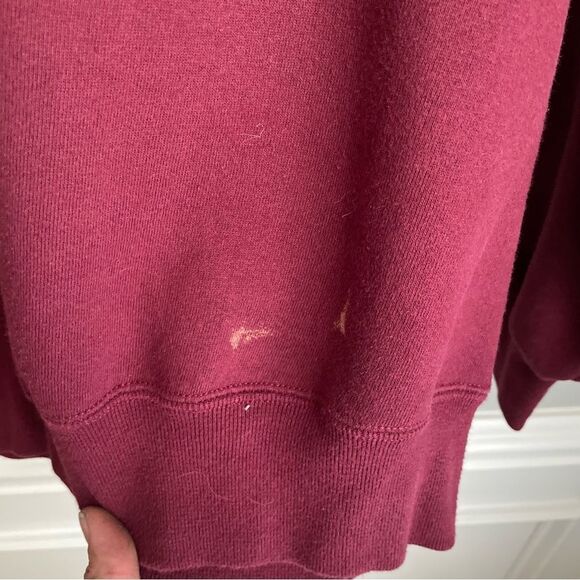 Vintage Russell Red Pullover Crewneck Sweatshirt Size Men's Medium - Picture 4 of 4